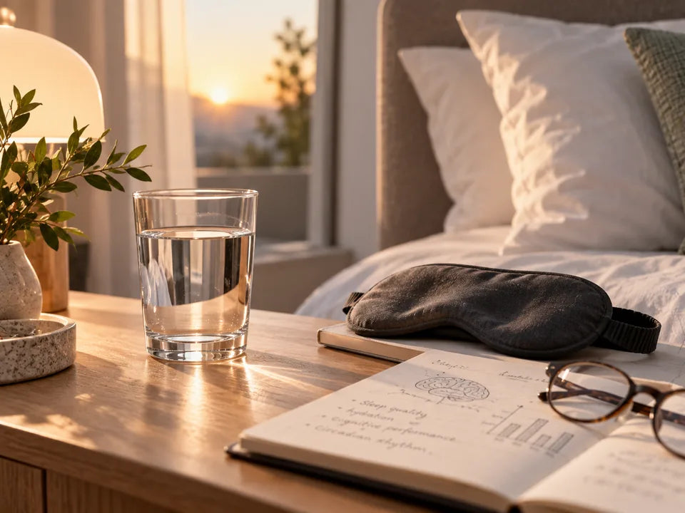 Hydratation et sommeil : ce que dit la recherche